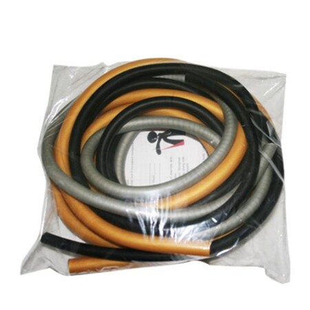 Fabrication Enterprises Fabrication Enterprises 10-5884 Sup-R Tubing Pep Pack - Difficult; Black; Silver & Gold 1455402